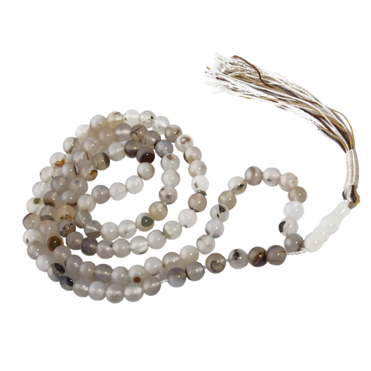Price and Buy Islamic Sulemani Hakik Rosary Crafted with 101 Prayer Beads Tasbih Gray