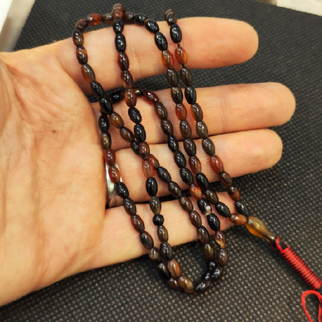 Price and Buy Islamic Sulemani Hakik Rosary Crafted with 101 Prayer Beads Tasbih Misbaha - Image 5