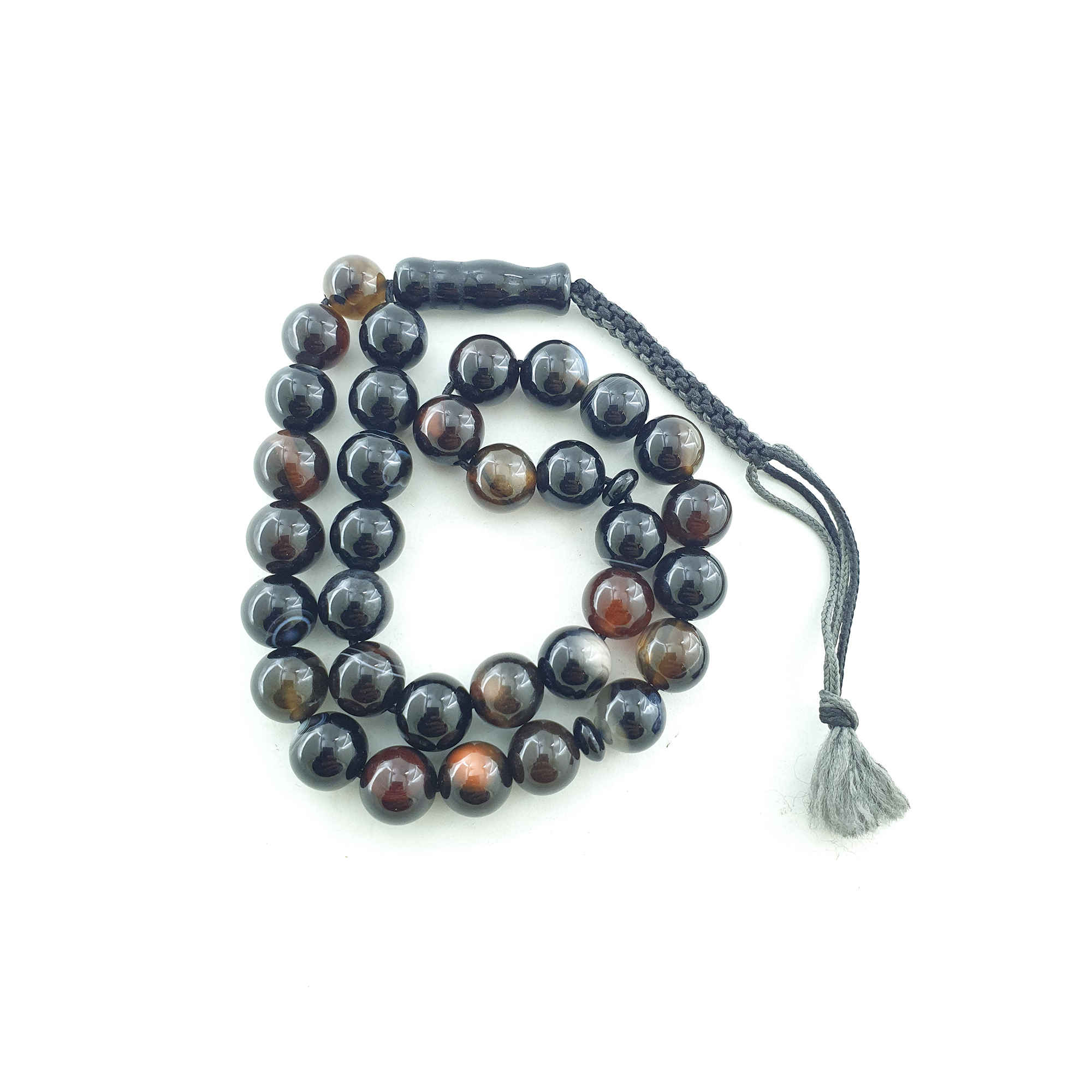 Price and Buy Islamic Sulemani Hakik Rosary Crafted with 33 Prayer Beads Tasbih I