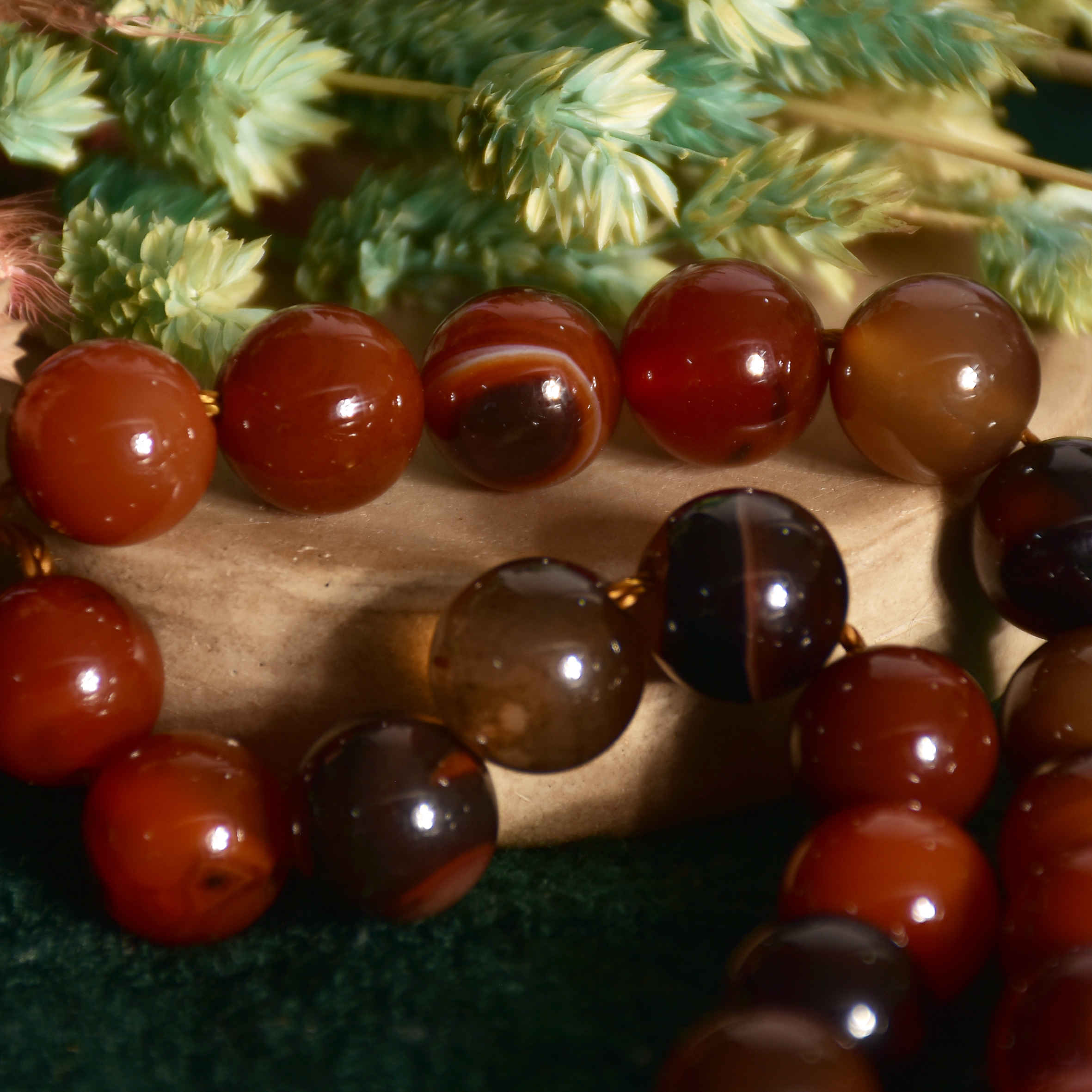 Price and Buy Islamic Sulemani Hakik Rosary Crafted with 33 Prayer Beads Tasbih - Image 3