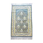 Price and Buy Islamic Thick Prayer Rug Velvet Sajadah Janamaz with Cover Bag - Image 4