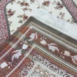 Price and Buy Islamic Thin Prayer Mat Sajadah in Chenille Floral - Image 10