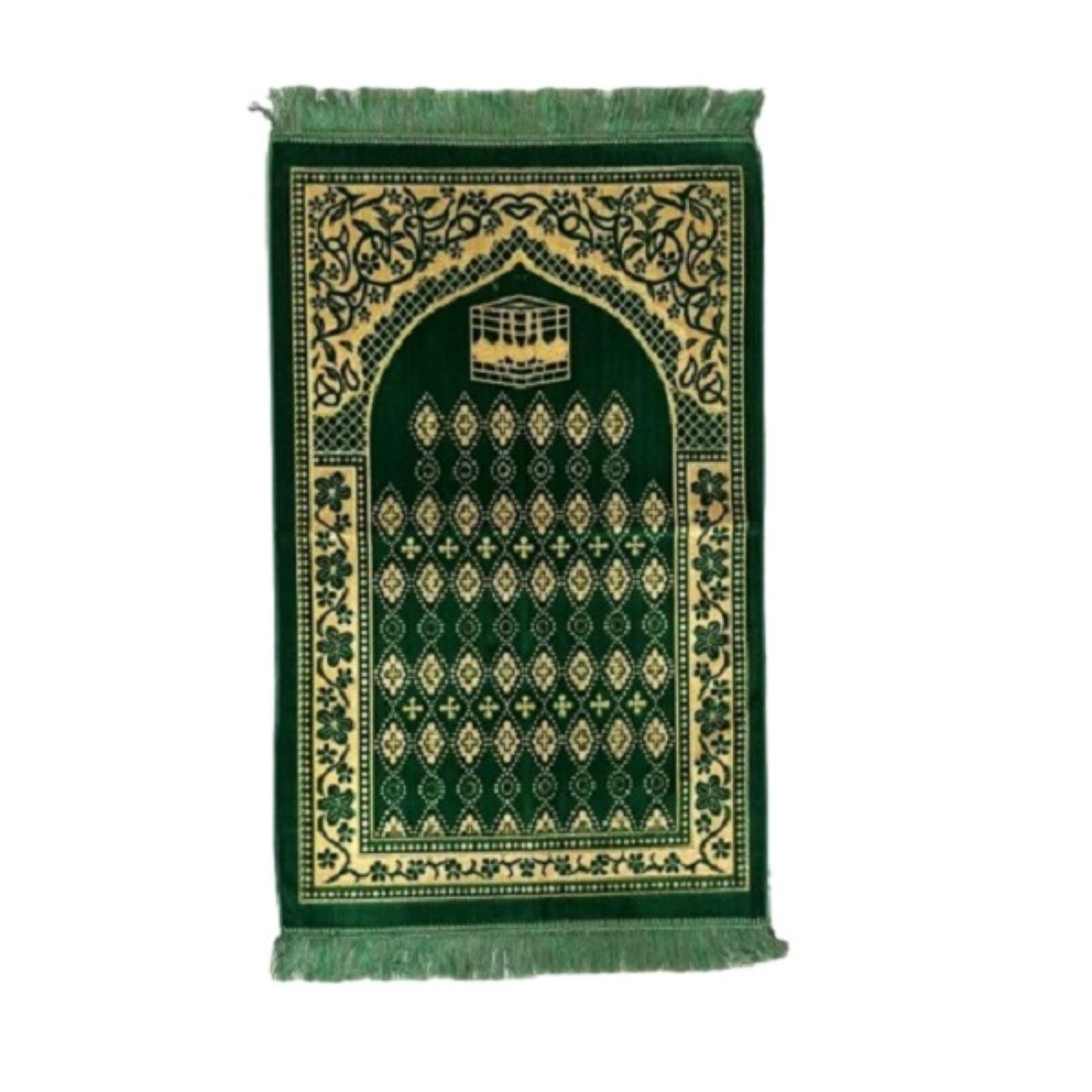 Price and Buy Islamic Velvet Prayer Rug Padded Sajadah Janamaz_690006441eb7f.jpeg Price and Buy Islamic Velvet Prayer Rug Padded Sajadah Janamaz - Image 1