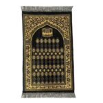 Price and Buy Islamic Velvet Prayer Rug Padded Sajadah Janamaz - Image 3