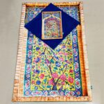 Price and Buy Islamic Velvet Thin Prayer Mat Janamaz Sajadah with Persian Tile Design