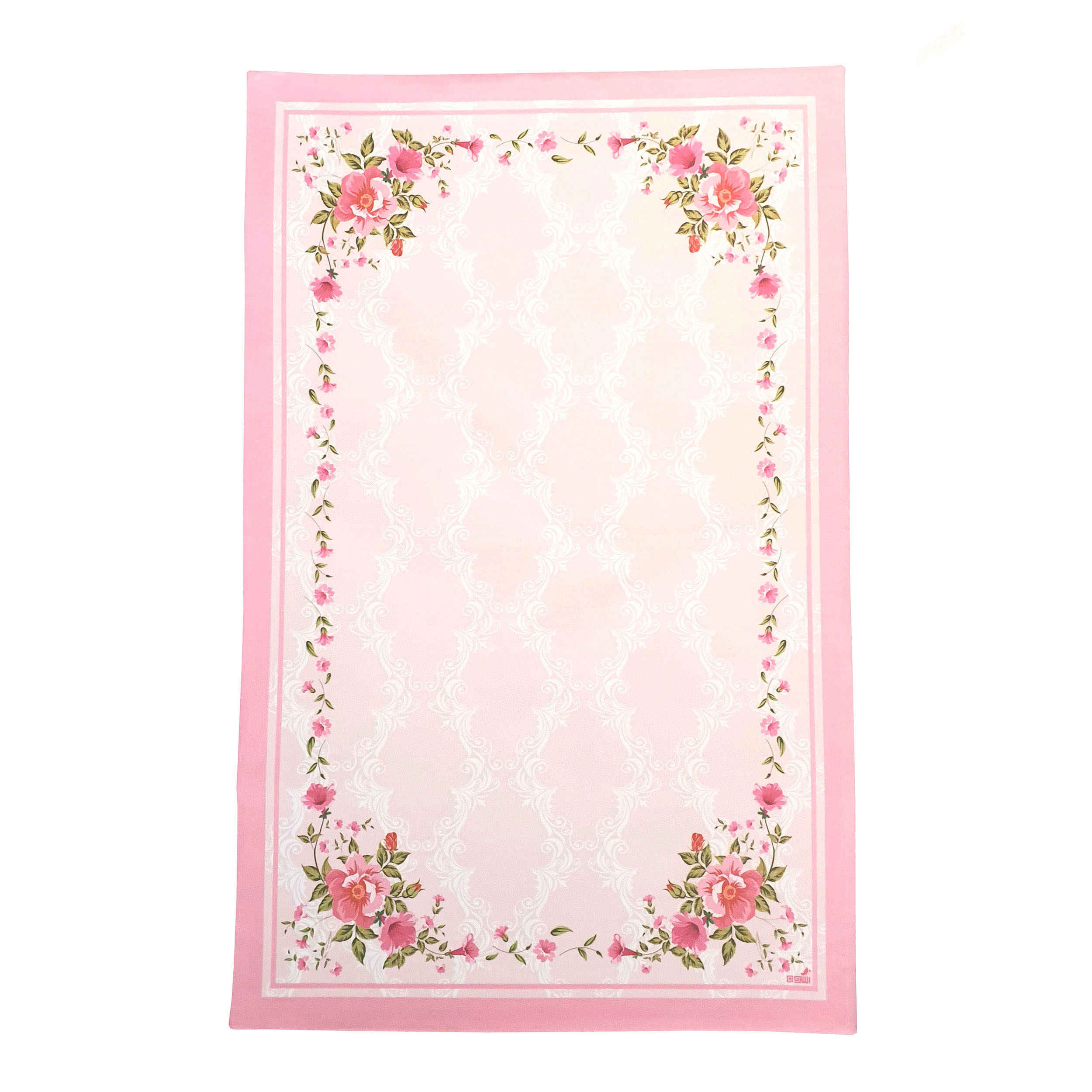 Price and Buy Islamic Velvet Thin Prayer Mat Sajadah with Floral Design - Image 5