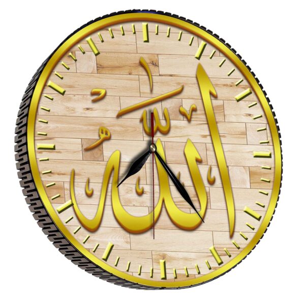Price and Buy Islamic Wall Clock Featuring Golden Allah Name Printed Elegance_68fe61e67f63e.jpeg Price and Buy Islamic Wall Clock Featuring Golden Allah Name Printed Elegance