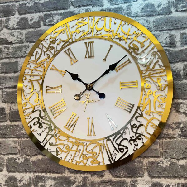 Price and Buy Islamic Wall Clock with Wa In Yakad Calligraphy and Roman Numerals_68fe609193401.jpeg Price and Buy Islamic Wall Clock with Wa In Yakad Calligraphy and Roman Numerals