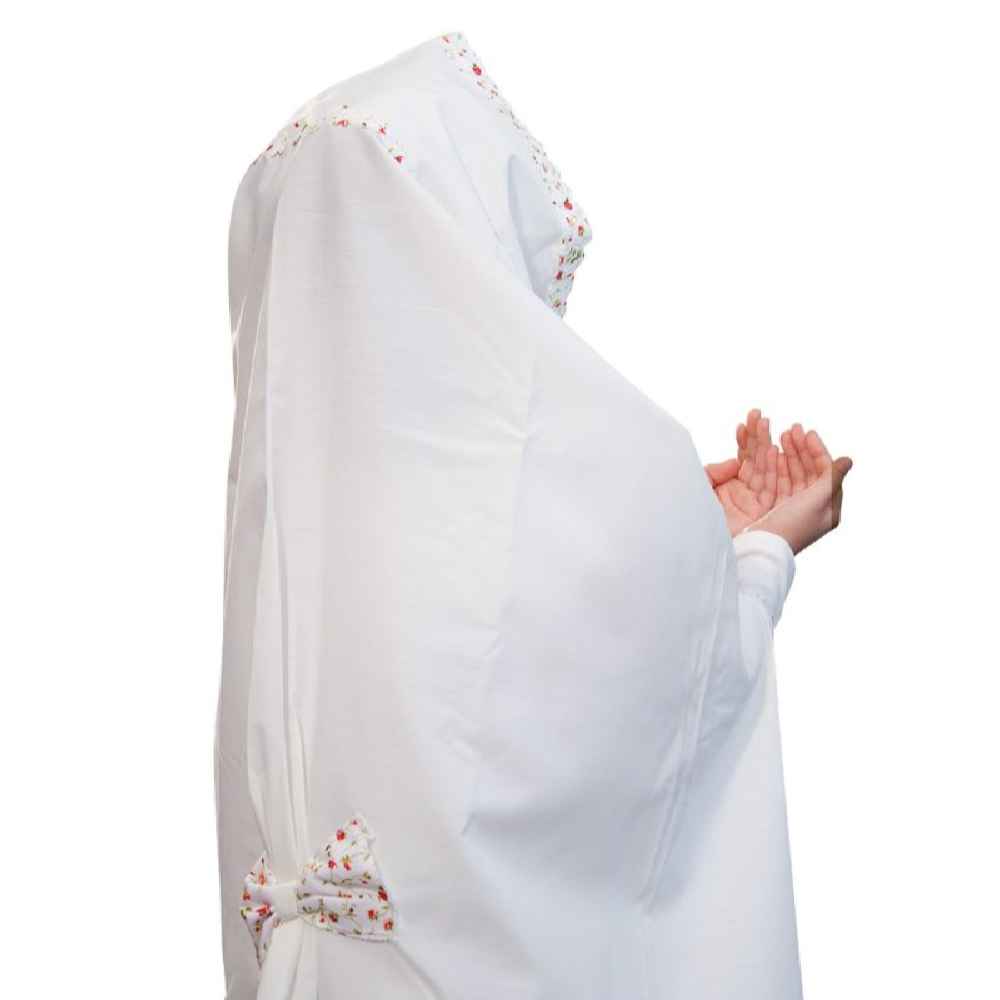 Price and Buy Islamic White Girls’ Namaz Chador Model Nasim - Image 7