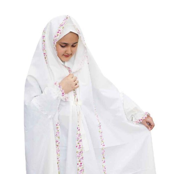 Price and Buy Islamic White Girls’ Namaz Chador Model Yasamin_68fccfcf72463.jpeg Price and Buy Islamic White Girls’ Namaz Chador Model Yasamin