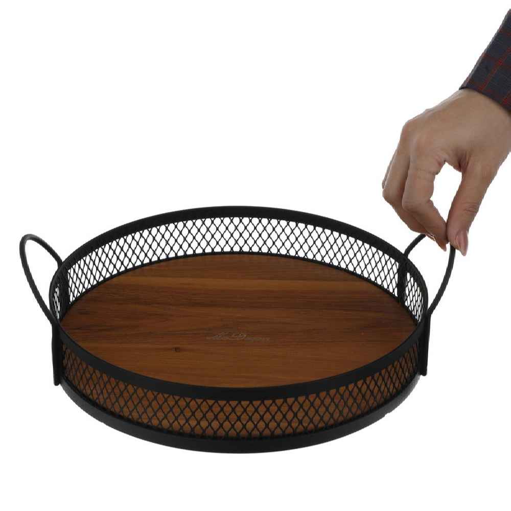 Price and Buy Javaneh Wooden Tray – Suitable for Tea or Light Refreshments - Image 3
