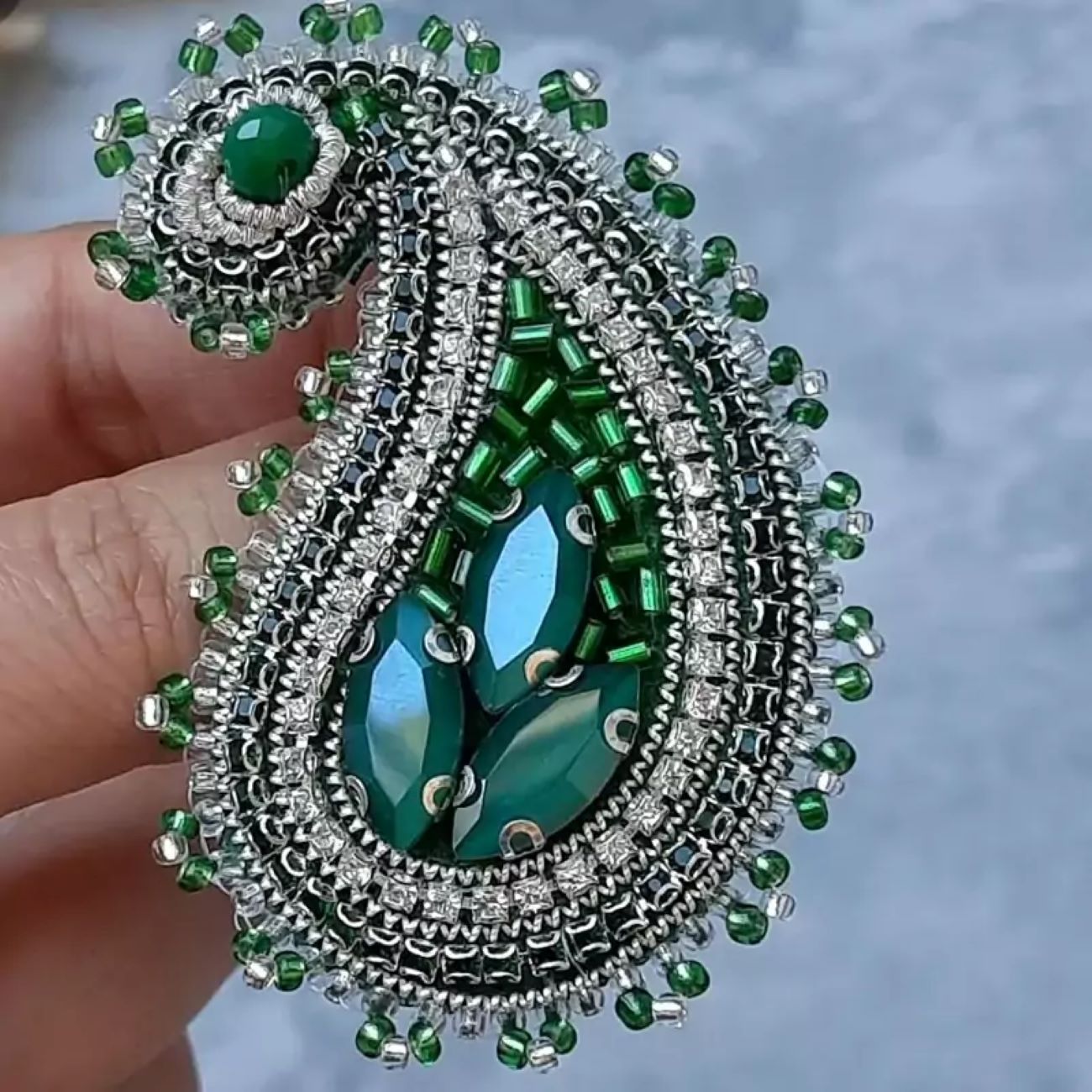 Price and Buy Jewel Brooch Traditional Design Of Termeh_69023ca5d4e02.jpeg Price and Buy Jewel Brooch Traditional Design Of Termeh - Image 1
