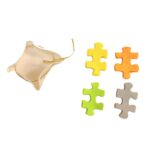 Price and Buy Jigsaw Drink Felt Coaster Set – Suitable for Coffee Tables & Side Tables (Pack of 24)