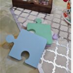 Price and Buy Jigsaw-Inspired Stone Coasters – Stylish Surface Protection (4x)