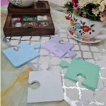 Price and Buy Jigsaw-Inspired Stone Coasters – Stylish Surface Protection (4x) - Image 3