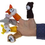 Price and Buy Jungle Finger Puppets – Suitable for Imaginative Play, Set of 5 Toys