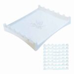 Price and Buy Kabob Stacker Atrina Kebab Tray Effortless Skewer Placement Pack of 30