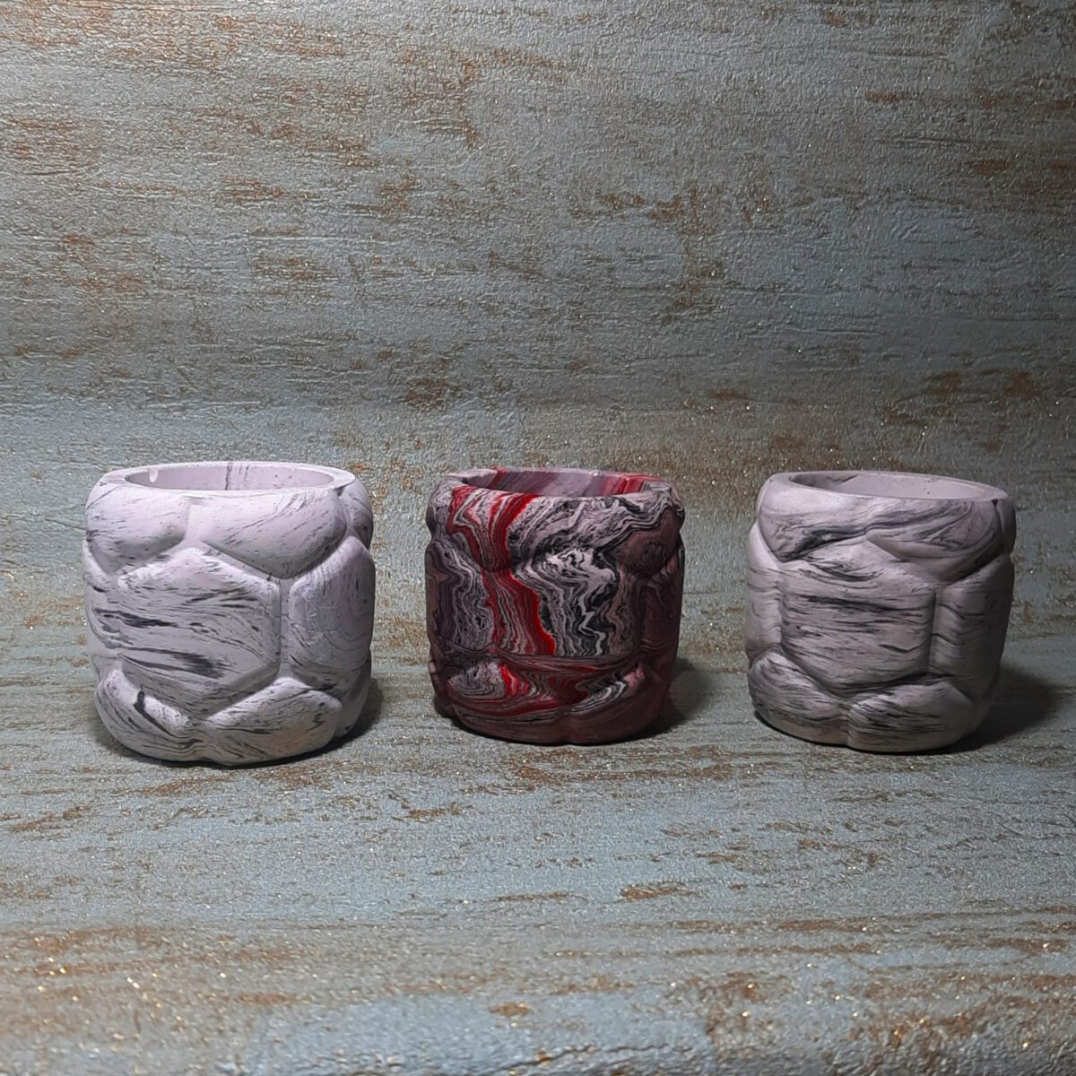 Price and Buy Kando Texture – Marble-Effect Stone Holder with Neutral Tones - Image 3
