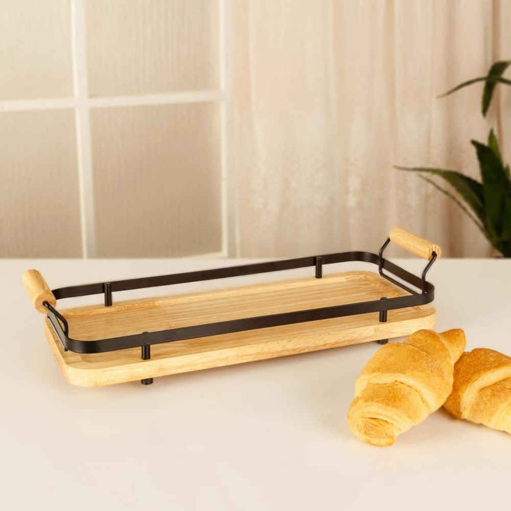 Price and Buy Karizma Tea Serving Tray – Smooth Wooden Finish for Serving - Image 4