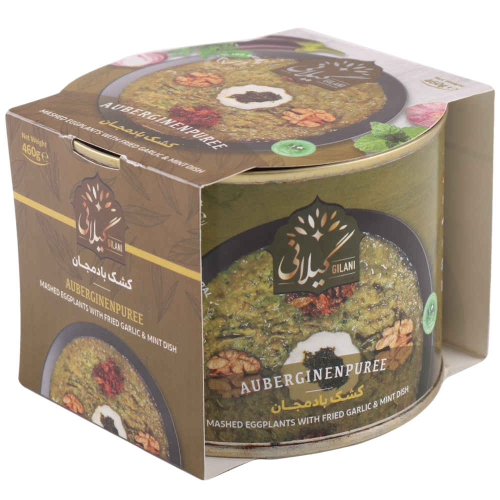 Price and Buy Kashke Bademjan – Eggplant, Whey, & Spices Blend, Canned (Pack of 5)