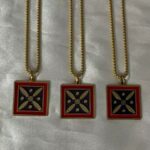 Price and Buy Kaveh’s Banner Necklace with Stainless Steel Chain – A Symbol of Persian Strength and Legacy 3 Pcs