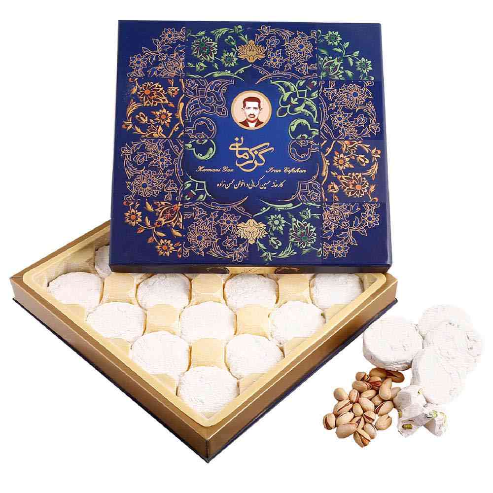 Price and Buy Kermani Ardi Gaz: Pistachio – Traditional Iranian Nougat with Rosewater