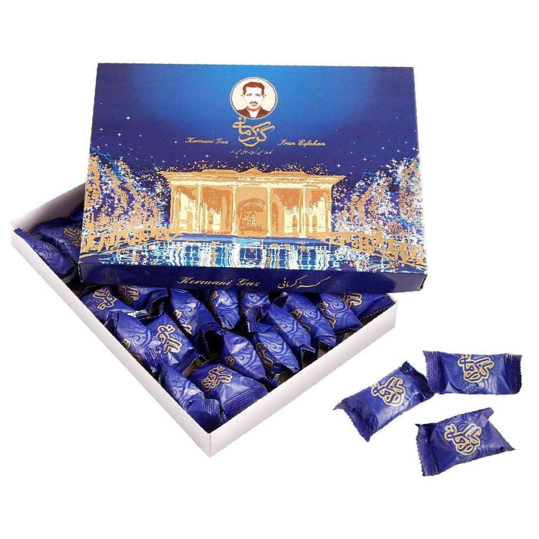 Price and Buy Kermani VIP Gaz: 42% Pistachio – Traditional Iranian Nougat with Rosewater - Image 3