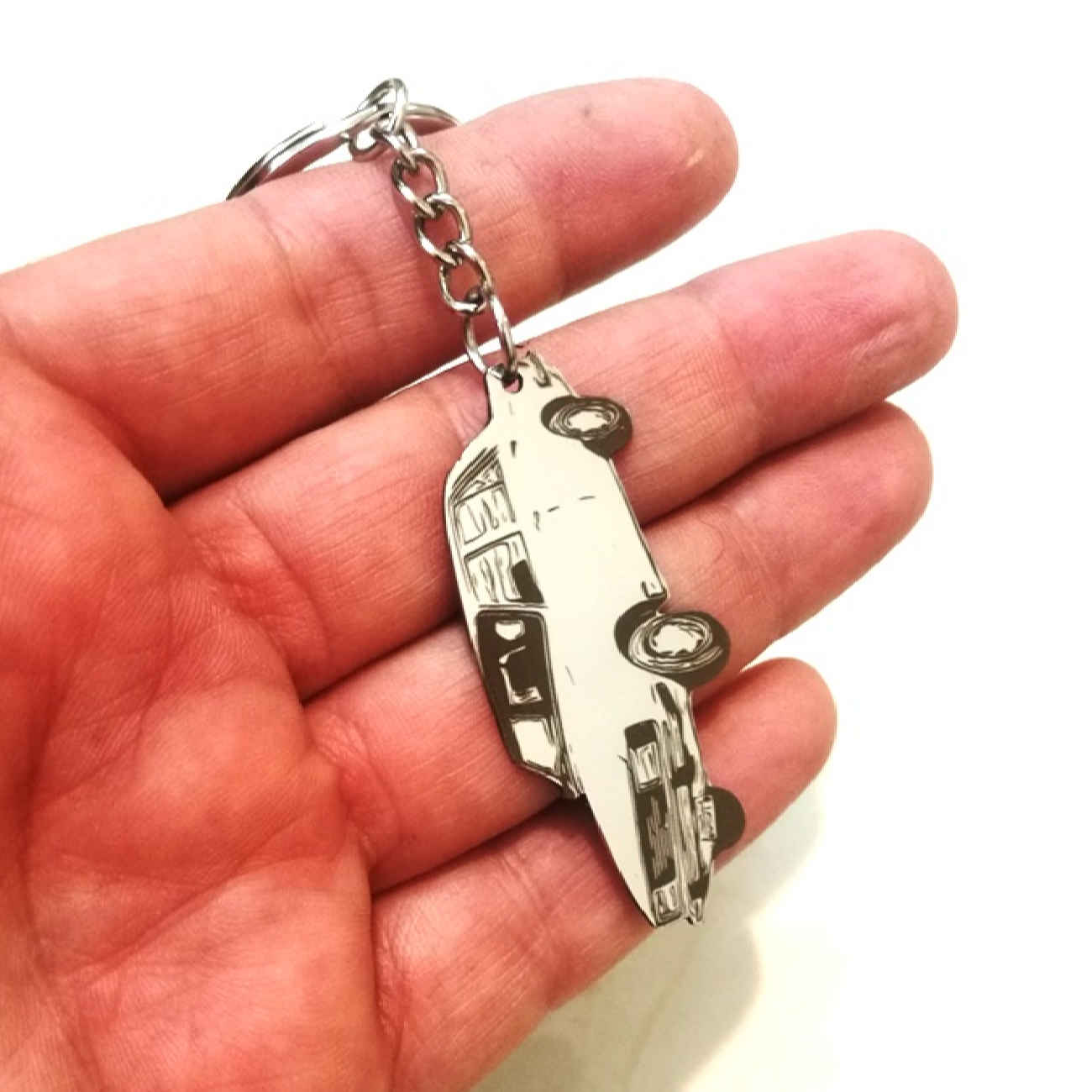 Price and Buy Keychain Car Model Perfect for Collector with Paykan Design in White - Image 5