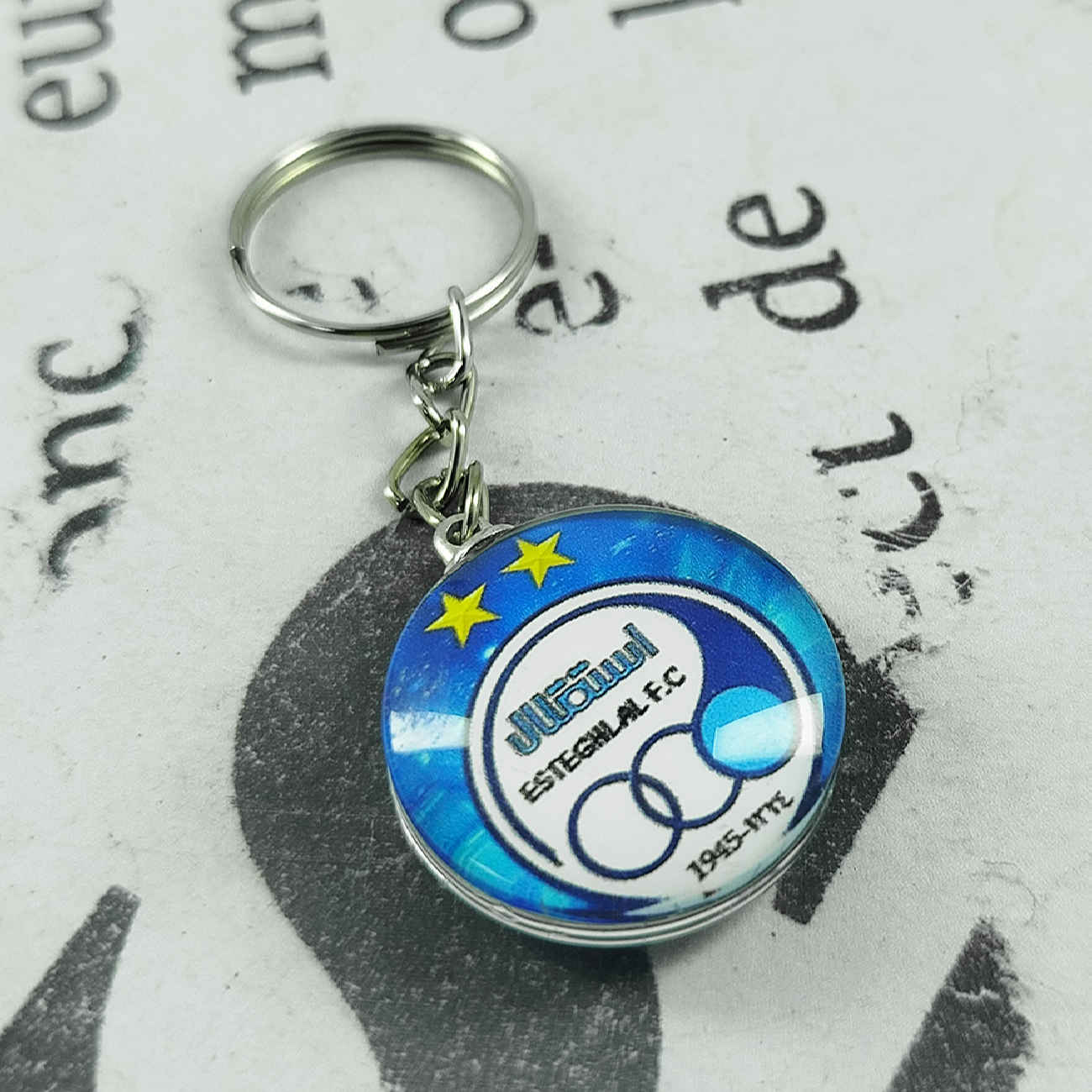 Price and Buy Keychain Glass Esteghlal Model – A Unique Gift for Football Lovers - Image 3