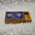 Price and Buy Khatamkari Business Card Holder Floral, Accessory and Gift-Suitable Model Tazhib - Image 3