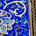 Price and Buy Khatamkari Business Card Holder Floral, Accessory and Gift-Suitable Model Tazhib - Image 5