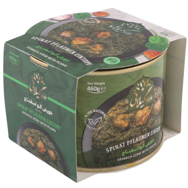 Price and Buy Khoresh Aloo Esfenaj – Persian Spinach and Plum Stew, Canned (Pack of 5)_68fd1794f2b0f.jpeg Price and Buy Khoresh Aloo Esfenaj – Persian Spinach and Plum Stew, Canned (Pack of 5)