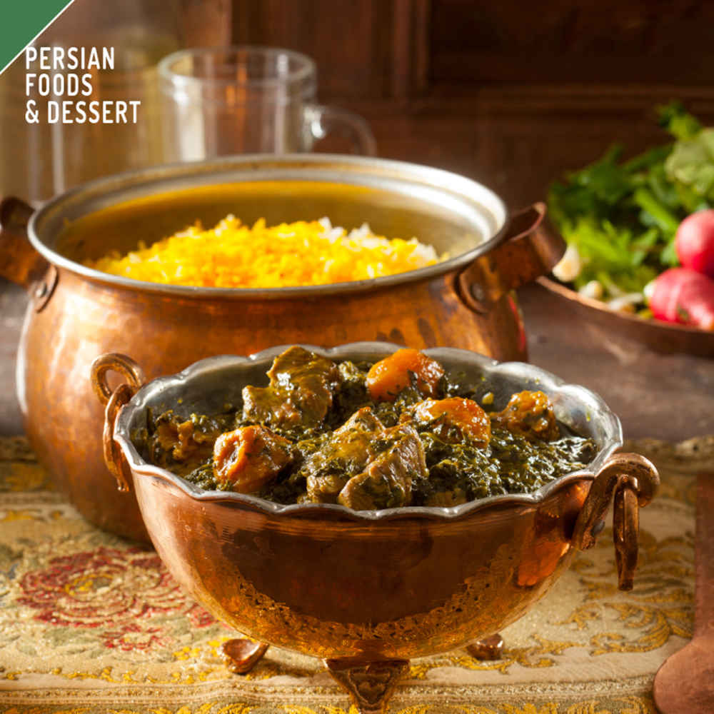 Price and Buy Khoresh Aloo Esfenaj – Persian Spinach and Plum Stew, Canned (Pack of 5) - Image 4