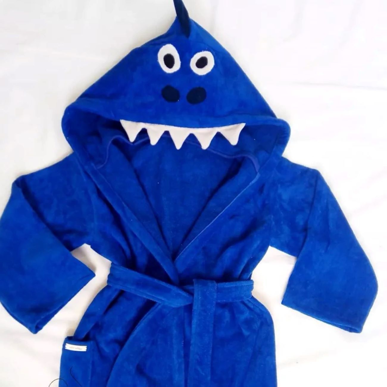 Price and Buy Kid’s Blue Hooded Dinosaur Bath Towel – Soft Terry Cloth Poncho_6902a411d557b.jpeg Price and Buy Kid’s Blue Hooded Dinosaur Bath Towel – Soft Terry Cloth Poncho - Image 1