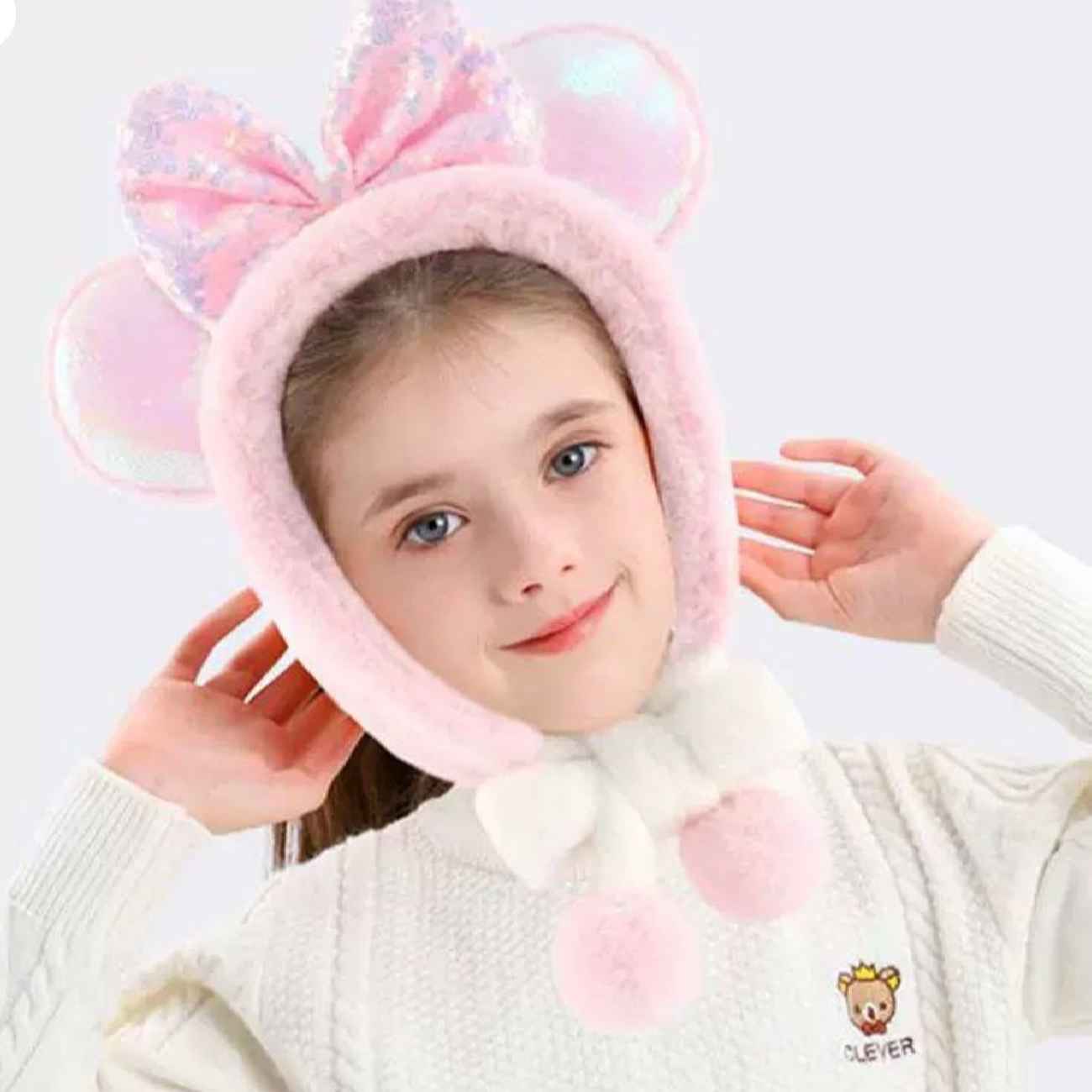 Price and Buy Kid’s Earmuffs Bow – Wild Style, Cozy Feel Suitable for Outdoor Winter Activities_6902b9a4d984b.jpeg Price and Buy Kid’s Earmuffs Bow – Wild Style, Cozy Feel Suitable for Outdoor Winter Activities - Image 1