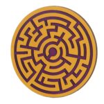 Price and Buy Kids’ Round Wooden Maze Challenge Game