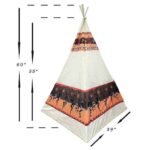 Price and Buy Kid’s Teepee Play Tent for Little Adventurers with Teepee Style - Image 3