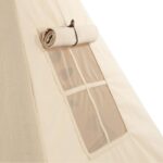 Price and Buy Kids’ Teepee Play Tent – Native American Teepee Model Include Dream Catcher & Mat - Image 4