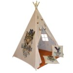 Price and Buy Kids Teepee Play Tent with Floor Cushions – Cozy Indoor Tent for Toddlers