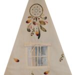 Price and Buy Kids Teepee Play Tent with Floor Cushions – Cozy Indoor Tent for Toddlers - Image 5