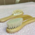 Price and Buy Kids Wooden Hairbrush & Comb Set – Gentle Detangling for Hair Care 3-Piece - Image 3