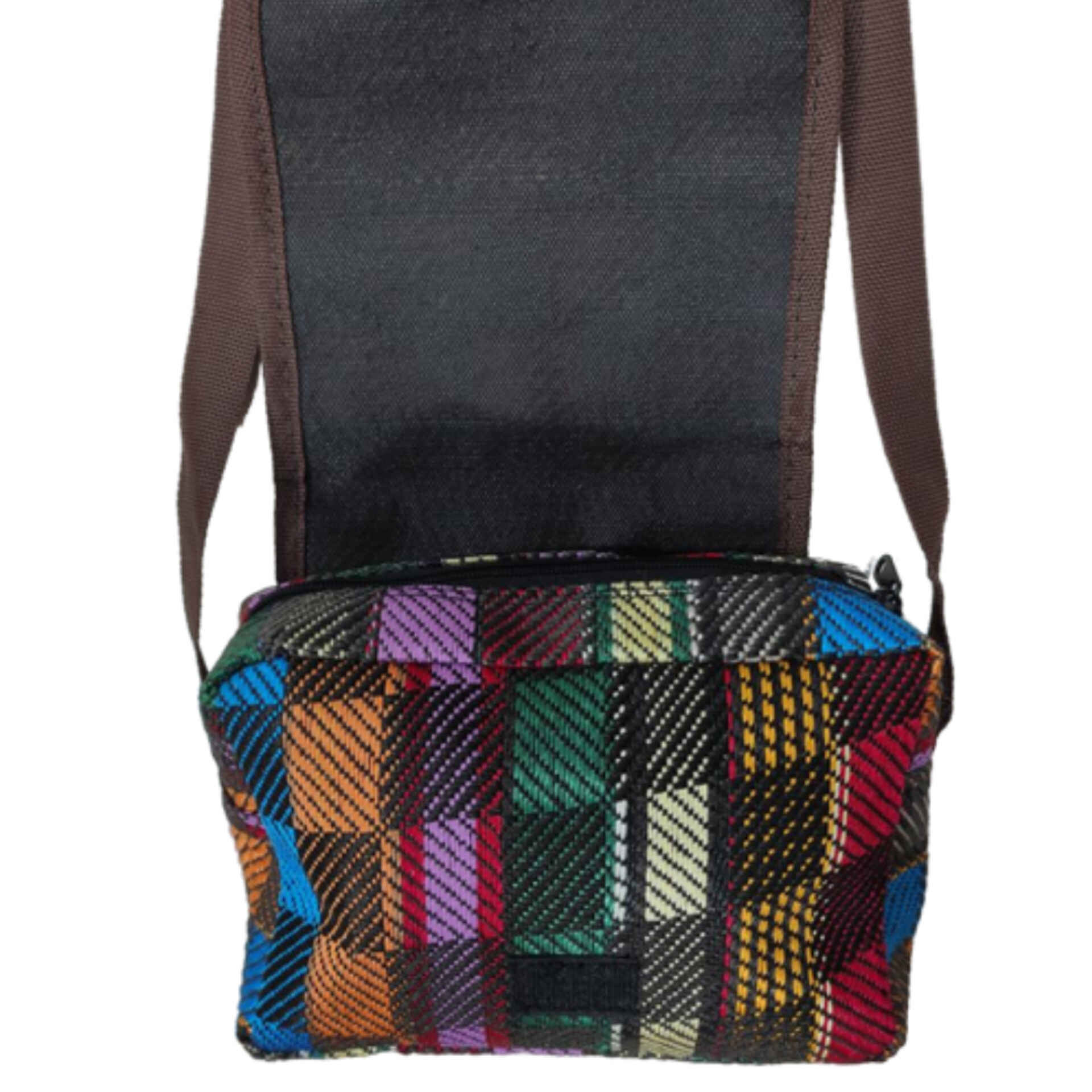 Price and Buy Kilim Crossbody Bag with Authentic Ethnic Checkered Design - Image 5