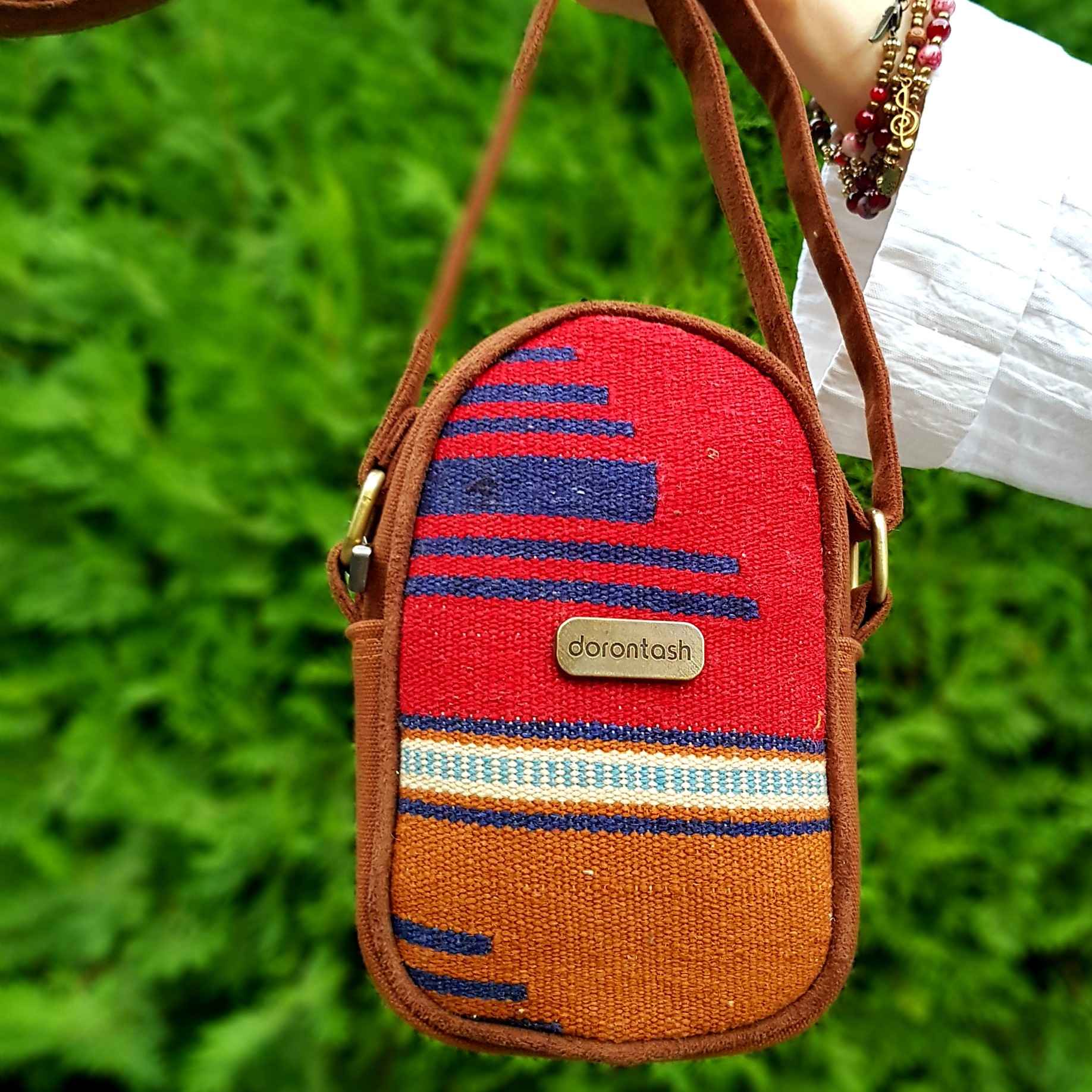 Price and Buy Kilim Crossbody Shoulder Bag with Authentic Ethnic Design