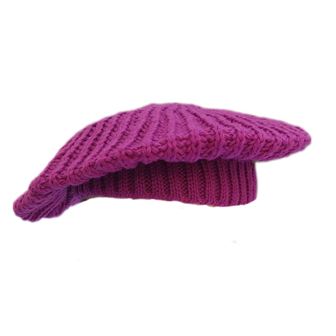Price and Buy Knitted French Beret Hat – Soft & Comfortable Winter Accessory - Image 3