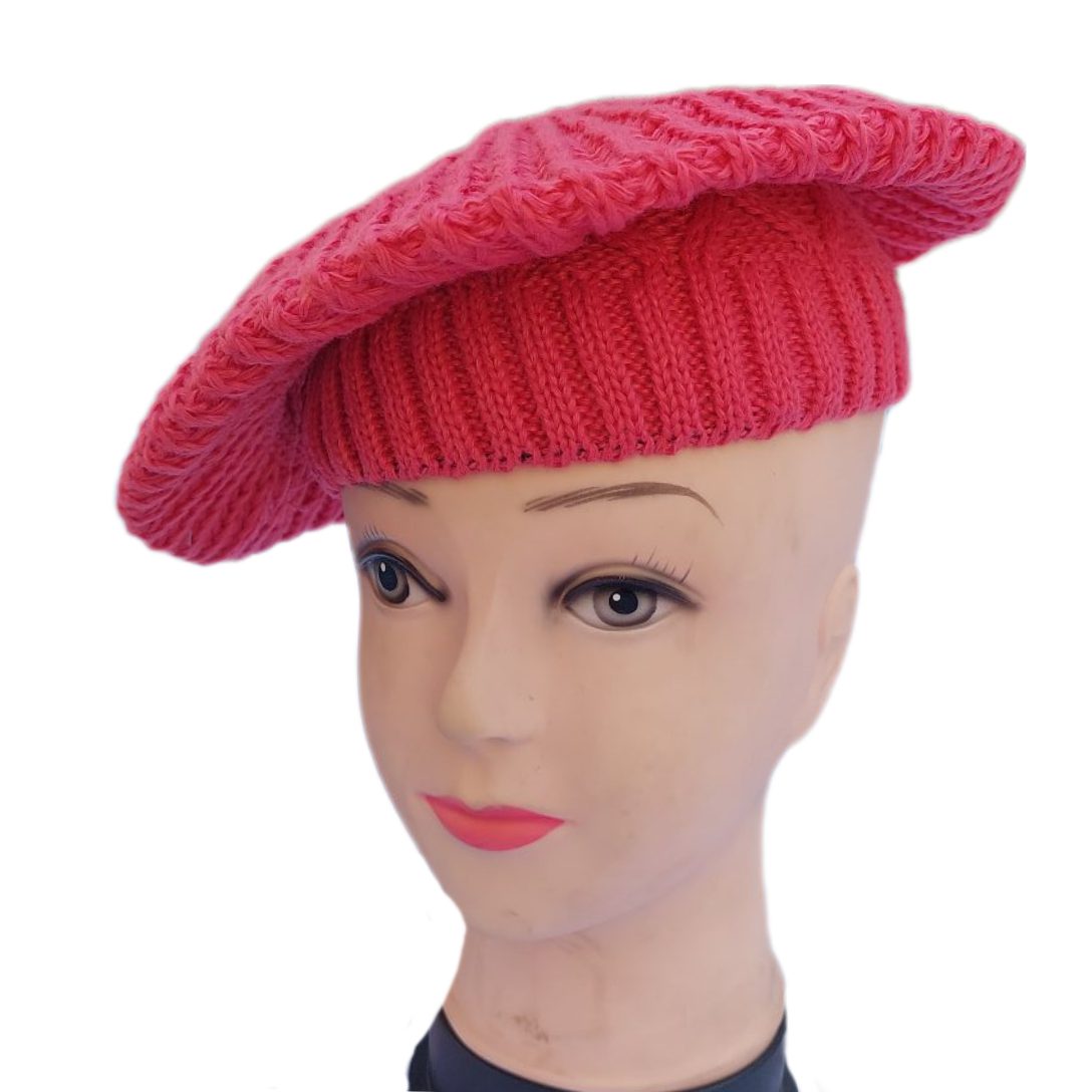 Price and Buy Knitted French Beret Hat – Soft & Comfortable Winter Accessory - Image 5