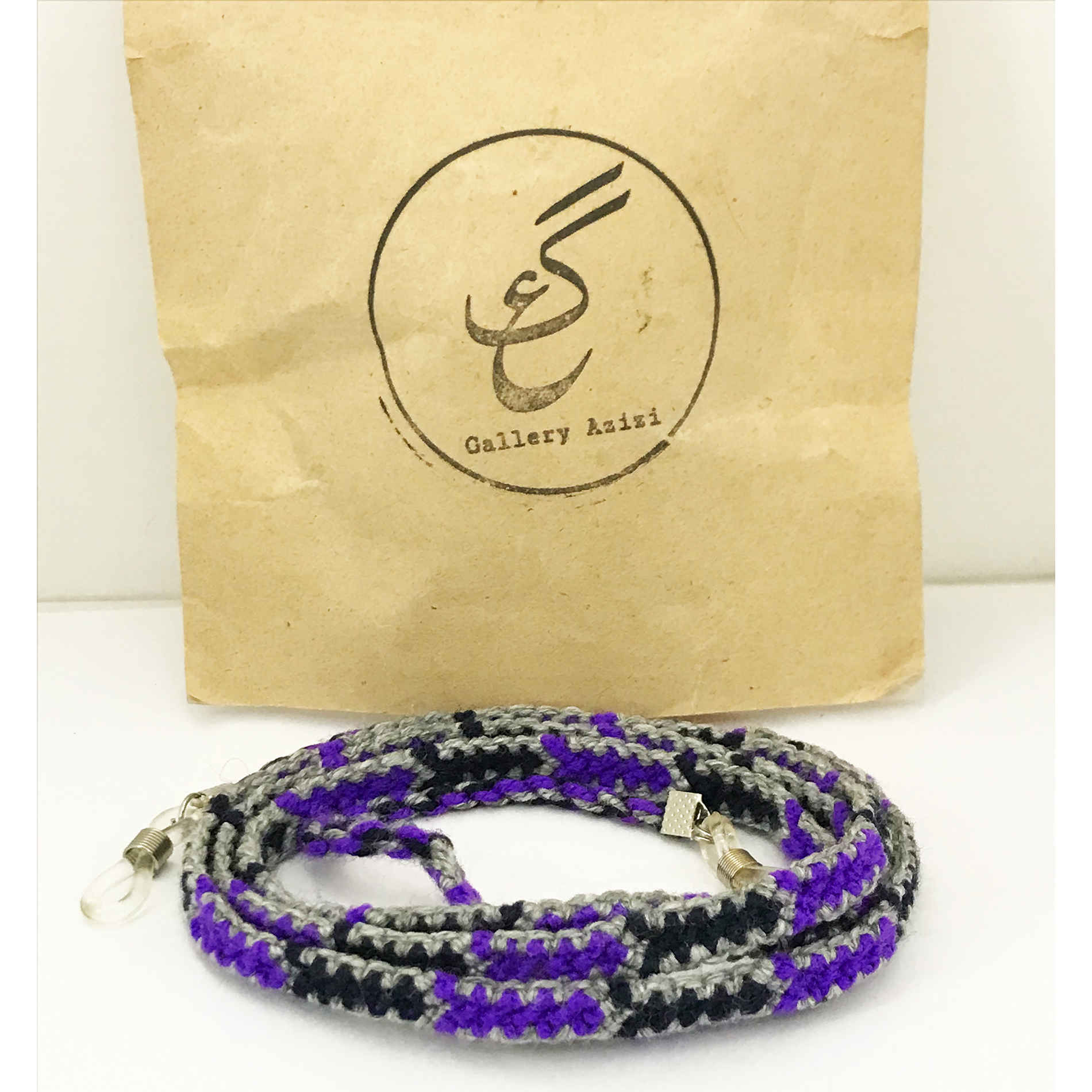 Price and Buy Knitted Glasses Strap – Traditional Design - Image 3
