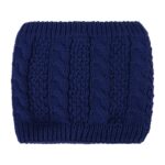 Price and Buy Knitted Ring Neck Style Scarf With Fleece Lining And Spiral Pattern - Image 3