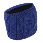 Price and Buy Knitted Ring Neck Style Scarf With Fleece Lining And Spiral Pattern - Image 5