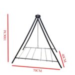 Price and Buy Koohman Portable Grill, Wok, and Stand Set – Model 4POD GRILLWOK - Image 4