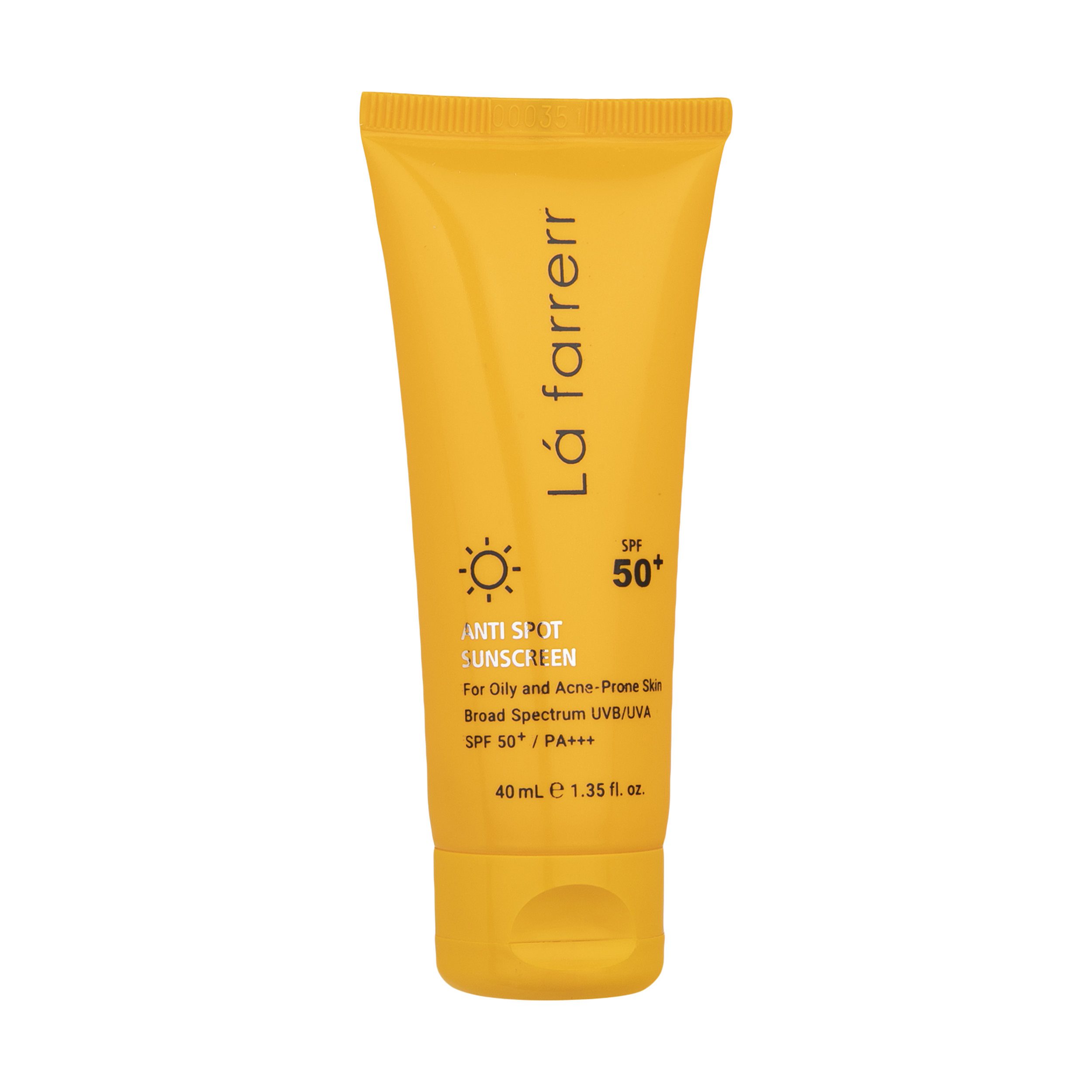 Price and Buy La Farrerr Anti Spot Sunscreen Colorless SPF50 for Oily Skin 40 ml